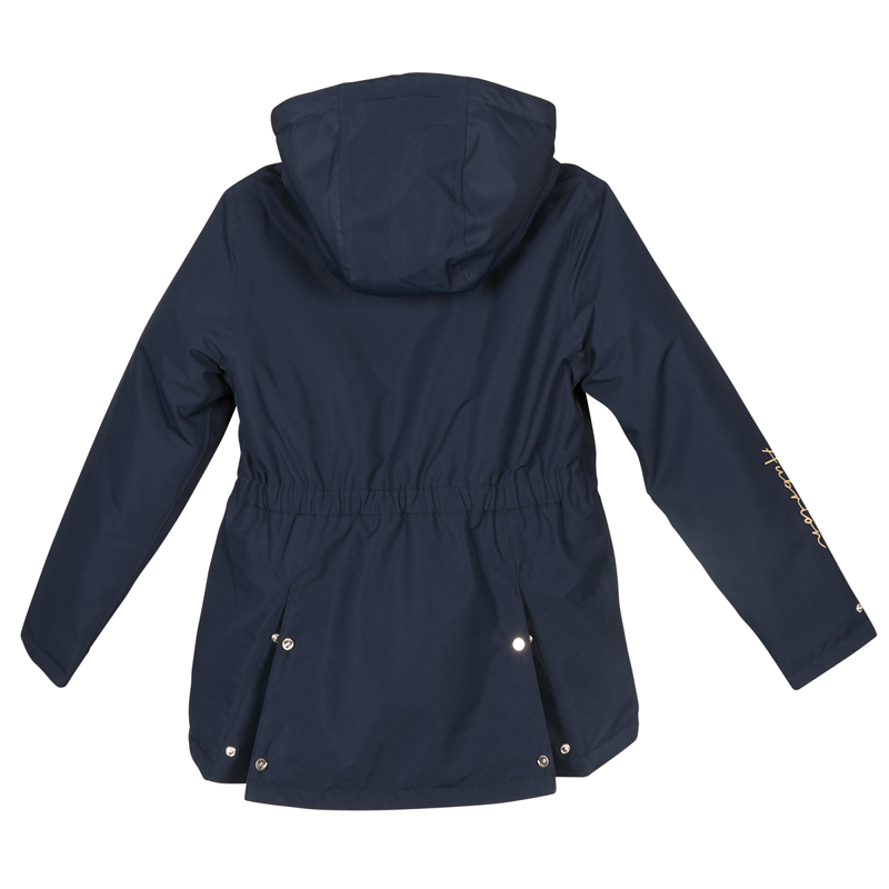 Aubrion Young Rider Team Waterproof Coat - Navy-1